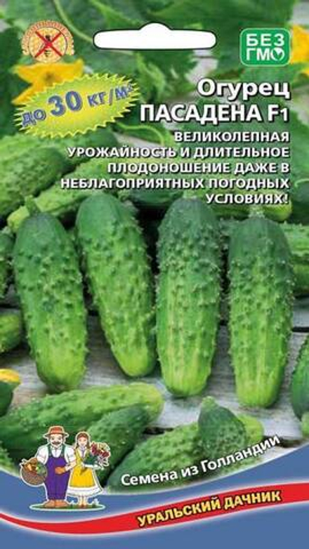Огурец "G. Пасадена F1" 8шт., Россия.