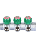 Коллектор регулирующий STOUT 1х3/4 ЕК , 3 отвода SMB-6850-013403