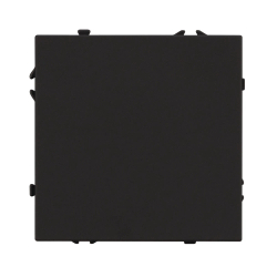 Механизм выключателя одноклавишный перекрёстный SWT-NOBE-MKX1-SFPL-BK (230V, 10A) (Arlight, -) 054249