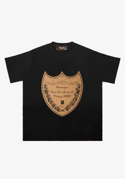 Футболка Dom Perignon черная