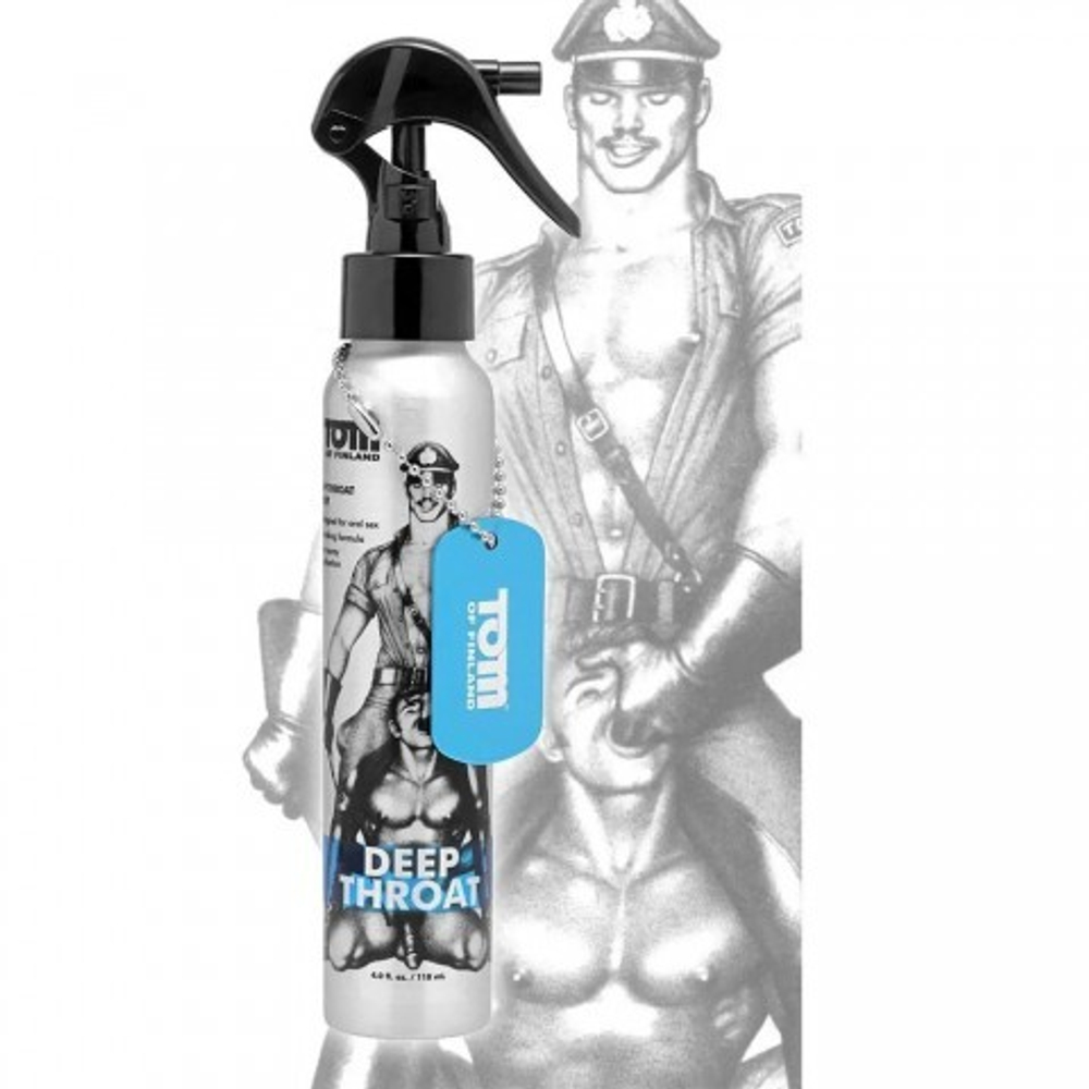 Спрей Глубокая глотка - Tom of Finland Deep Throat. 118 мл