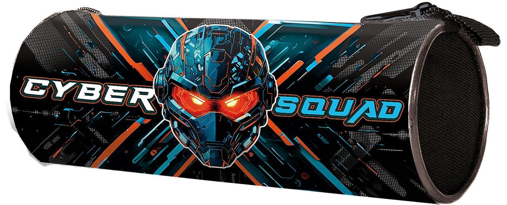 Пенал-тубус на молнии большой печать на ткани 195*85 "Кибер бот" (Пчёлка)