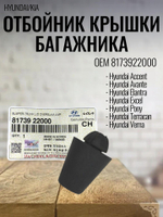 Отбойник крышки багажника 8173922000 для Hyundai Accent