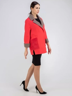 Пальто демисезонное короткое полупальто