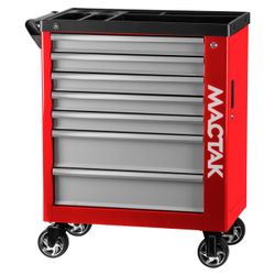 МАСТАК (50-07322R) Набор инструментов 323 предмета, "ЭКСПЕРТ 322", в красной тележке