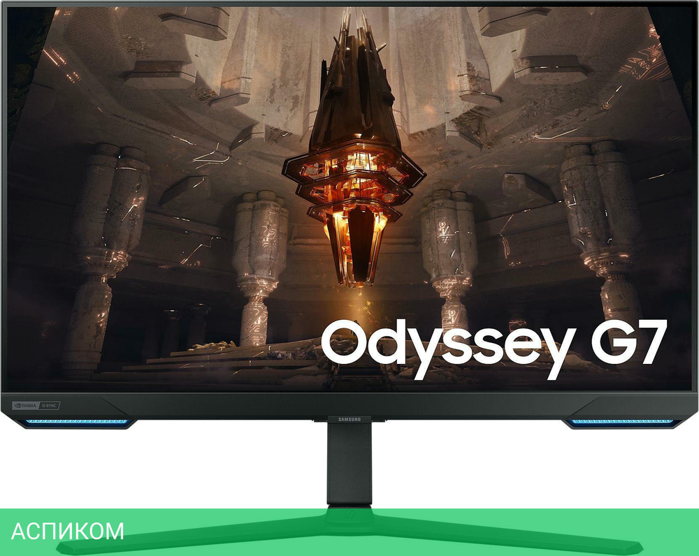 Монитор Samsung Odyssey G7 S32BG700EI черный (LS32BG700EIXCI)