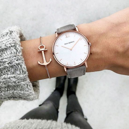 Унисекс немецкие часы Paul Hewitt, Sailor Line PH-SA-R-St-W-37S