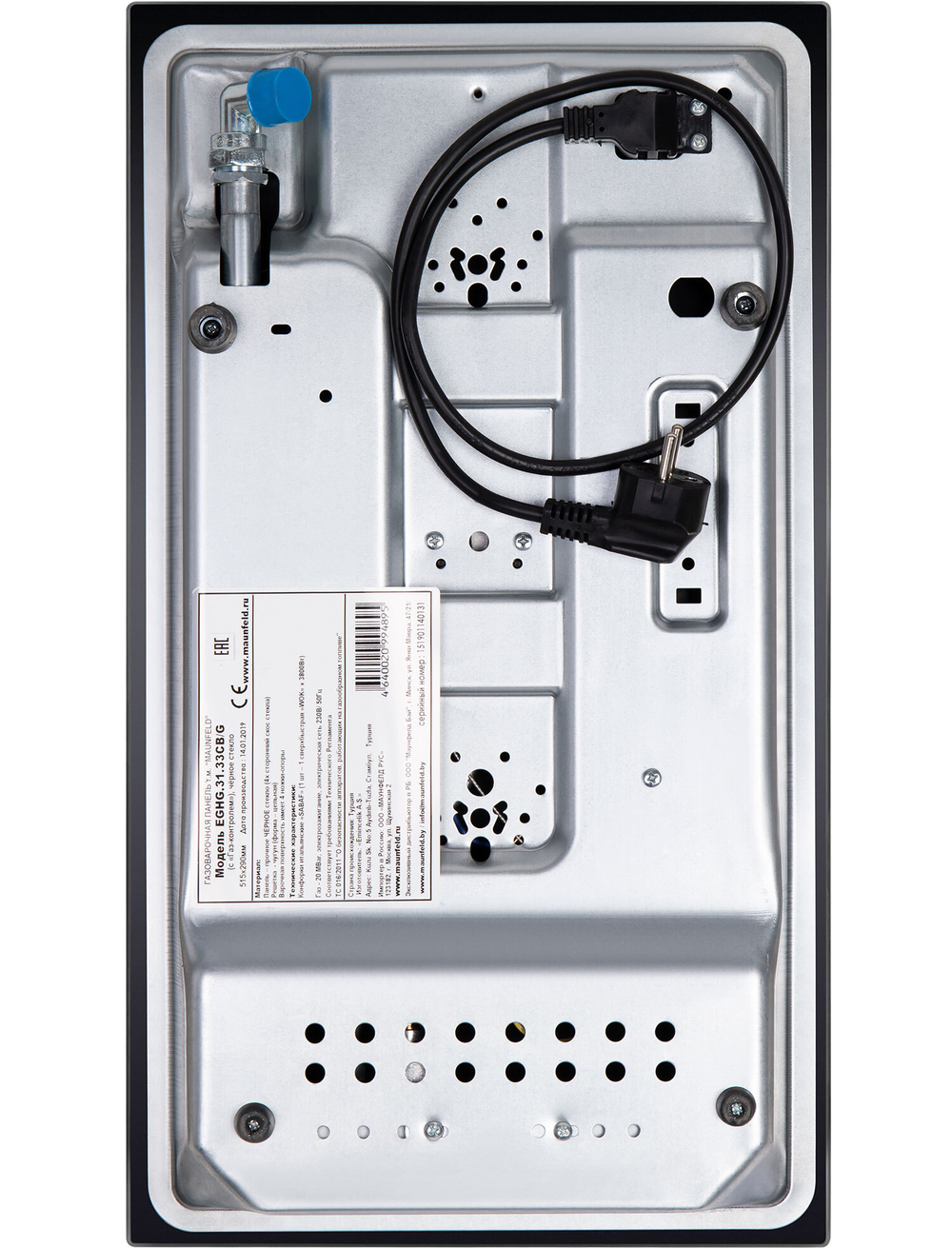 Газовая варочная панель MAUNFELD EGHG.31.33CB\G фото 3