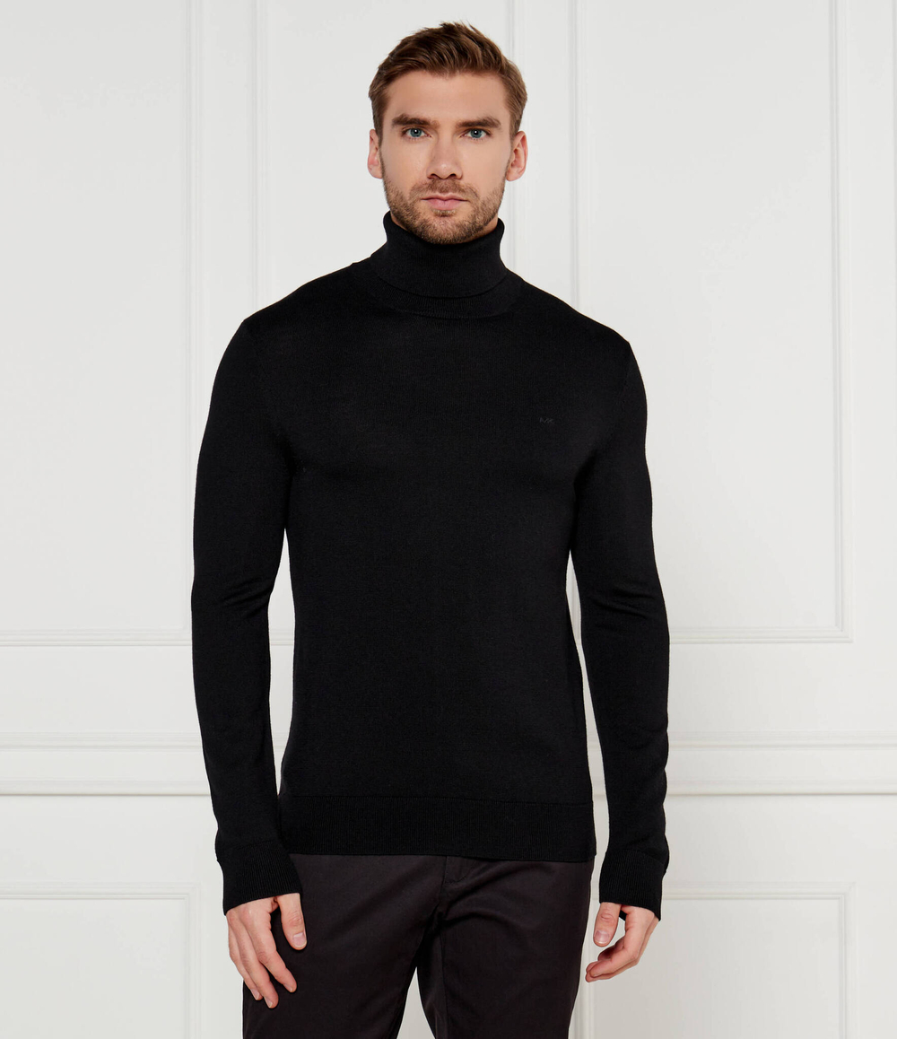 Шерстяной гольф Michael Kors - черный(CF460F97AP)