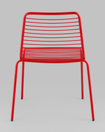 Стул Дели металл красный