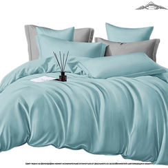 Сатин гладь. 40S "Нежная Бирюза" | ш.220 см | 120 г/м² | хлопок-100%