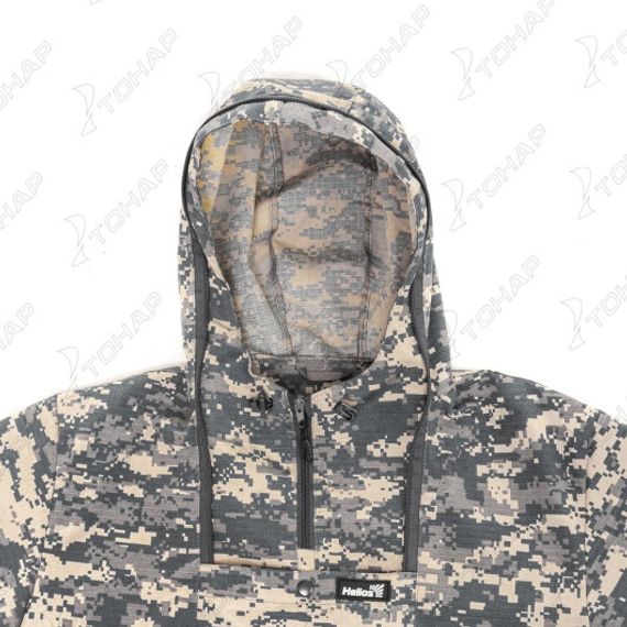 Костюм летний противоэнцефалитный СТОП-КЛЕЩ Т/С, цв.Gray Digital р.68-70/182 Helios