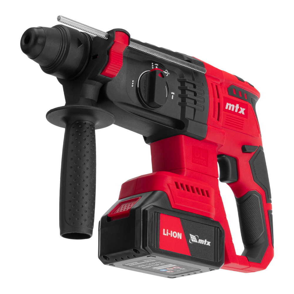 Перфоратор аккумуляторный бесщет. RHB-BL-20-26, 3 Дж, Li-Ion, 20 В// MTX