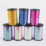 Лента полипропиленовая (0,5 см*250 м) Северное сияние, Ярко-розовый, Хамелеон, 1 шт.