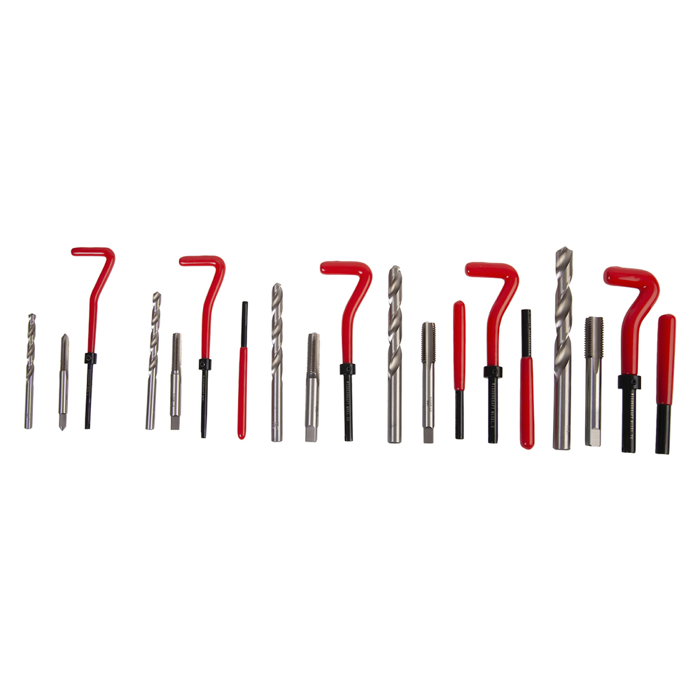 WDK-ST0512 Набор для восстановления резьбы M5-M12, 131 предмет, метрическая резьба