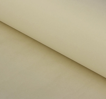 Бумага упаковочная тишью, кремово-белая, 50 см х 66 см (10листов)