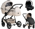 Детская коляска Tutis Viva 6 Plus Essential 3 в 1 с автокреслом Elo Lux EduSky Black 1612058 Crystal