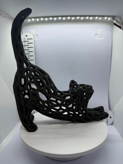 Статуэтка "Прозрачный кот"