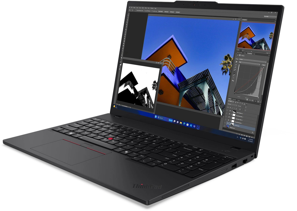 Ноутбук  Lenovo ThinkPad T16 G3 16 ", Core Ultra 7, 16 Гб RAM, 1 Тб SSD, Arc graphics, Черный