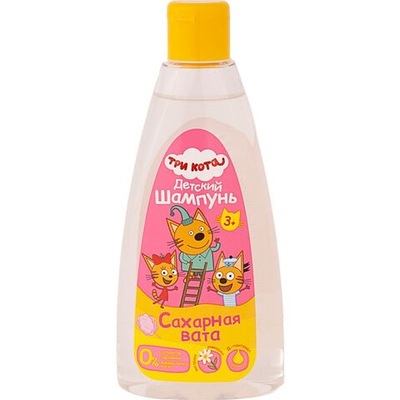 Три кота дет.шампунь Сахарная вата 250 мл.