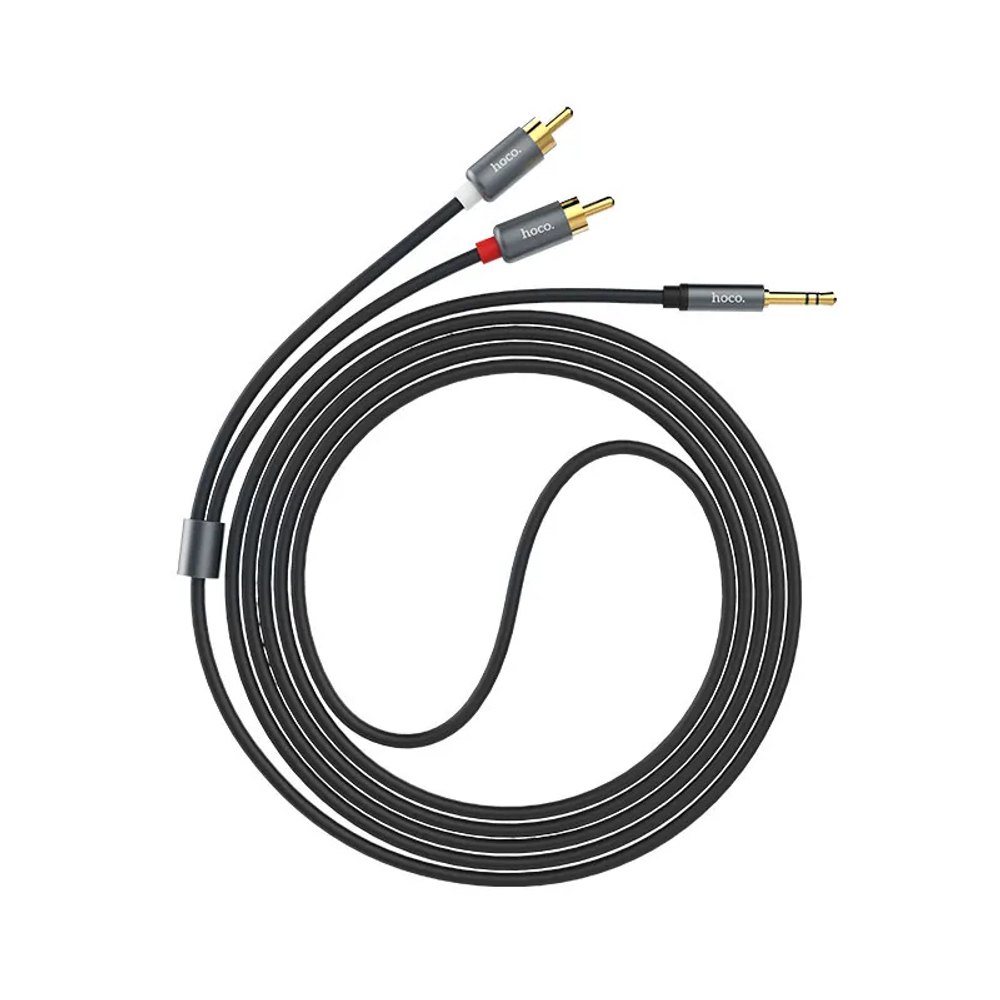 UPA10 double lotus rca audio cable 3.5mm