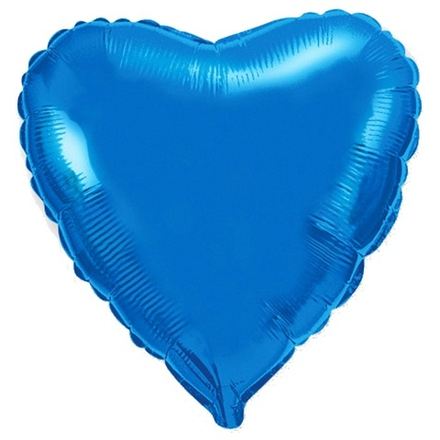 Шар Flexmetal Сердце 18" синий #201500A