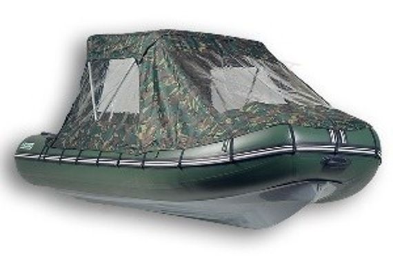 Тент ходовой на жестко-надувные лодки Велес R 360-R 375L/P