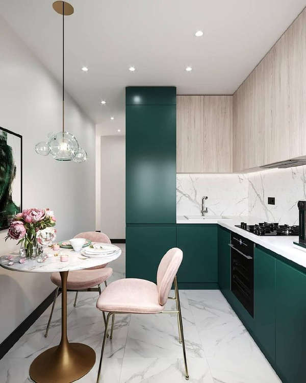 Примеры современных дизайнов кухонь из интернета