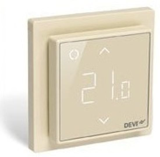 Терморегулятор Devi DEVIreg Smart Wi-Fi Ivory (бежевый) 140F1142