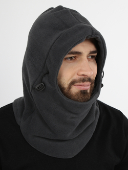 Шлем Балаклава флисовый Prival серый