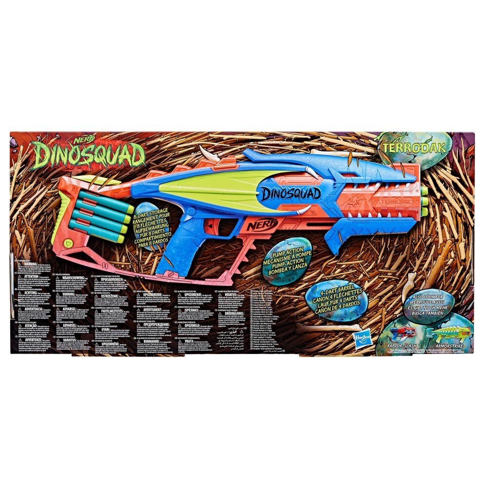 Hasbro Nerf Elite - Пусковая установка DinoSquad Terrodak + стрелы F6313 / артикул   F6313  / GTIN 5010996128539