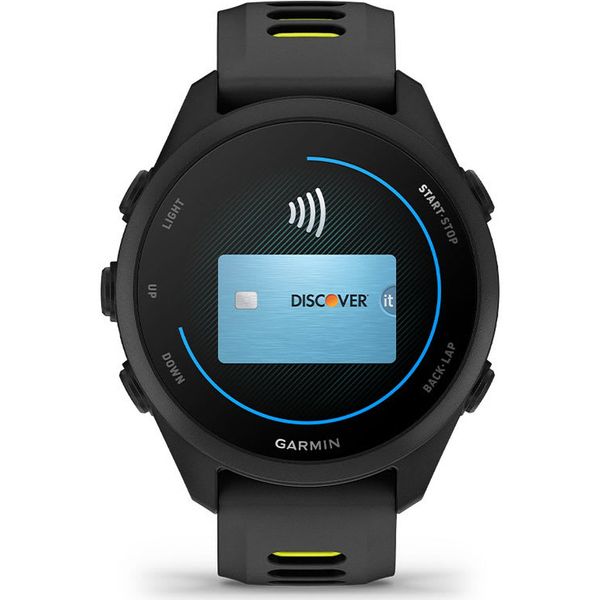 Умные часы Garmin Forerunner 170, Черный | Black/Amp Yellow (010-03920-00 | 010-03920-50)