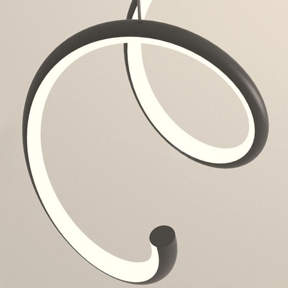 Подвесной светильник DAMARIS L120 Black 4000К