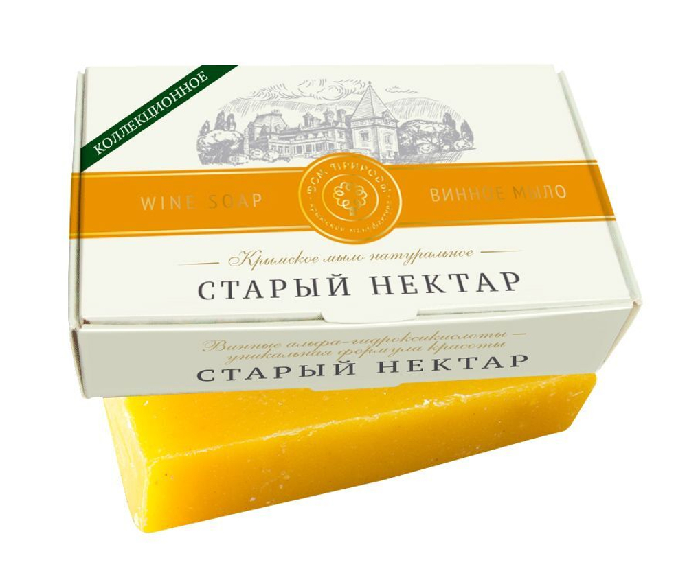 Крымское натуральное мыло Винное, Старый нектар 100г