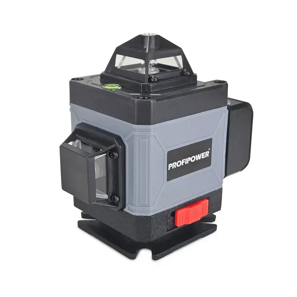 Лазерный нивелир Зеленый 16 лучей Profipower NL7016G (АКБ Li-ion - 1шт., пульт ДУ, переходник ,ЗУ, сумка-чехол)/Лазерный уровень 360 самовыравнивающий Profipower 16 лучей