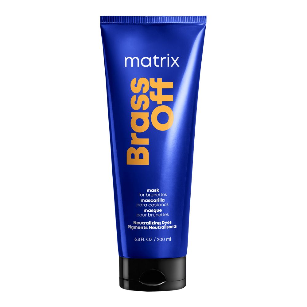 MATRIX Brass Off Маска для шатенок и темного блонда, 200 мл