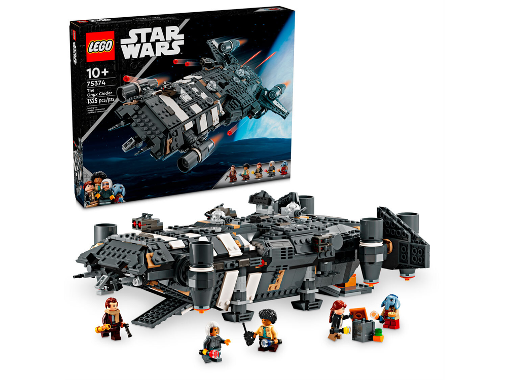 LEGO Star Wars 75374 «Ониксовый Пепел» — космический корабль из вселенной SW
