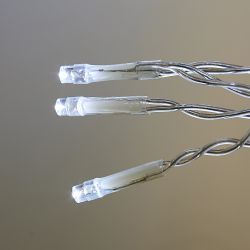 ULD-B50006-880-TTK WHITE IP44 Бахрома светодиодная с эффектом мерцания. 50м. Соединяемая. 880 светодиодов. Белый свет. Провод прозрачный. ТМ Uniel