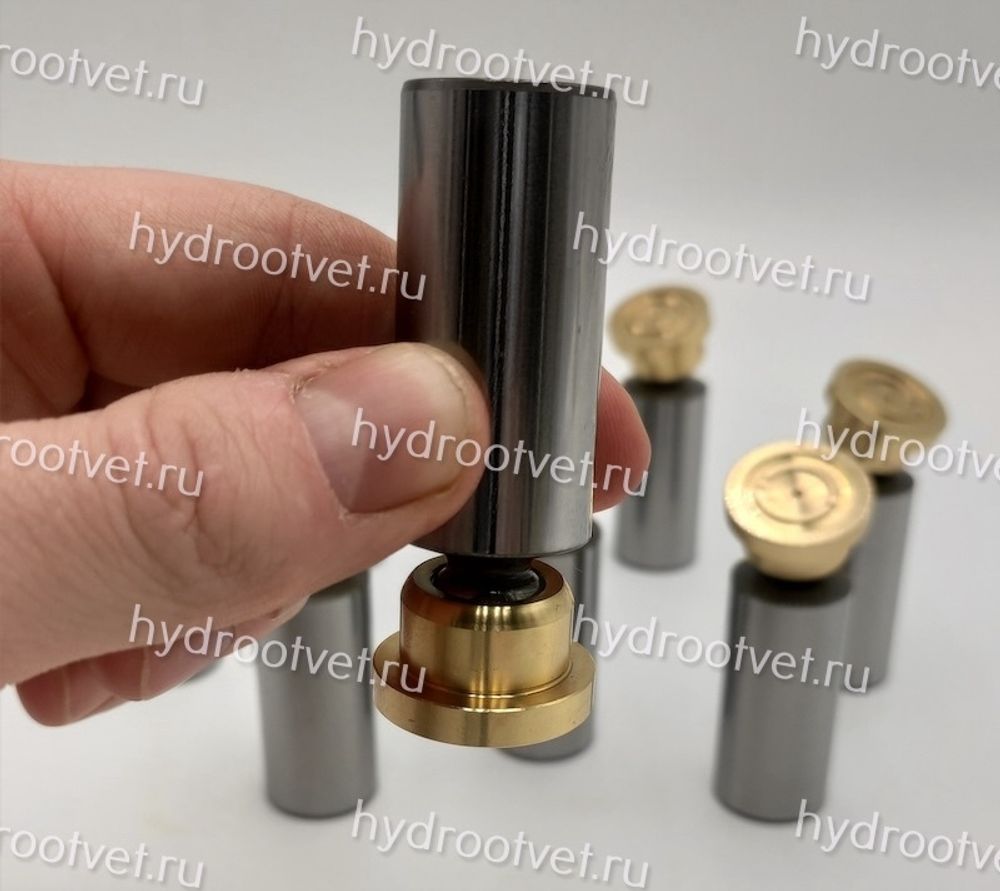 A10VNO85 PISTON SHOE SET(ONE SET=9PCS) - Набор поршней с башмаками 22x66 мм для насоса Rexroth A10VNO85 серии 53 (в одном наборе 9 поршней)