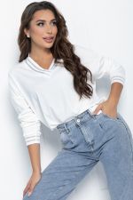 Джемпер Ванильные небеса (белый) Б11154 LT Collection