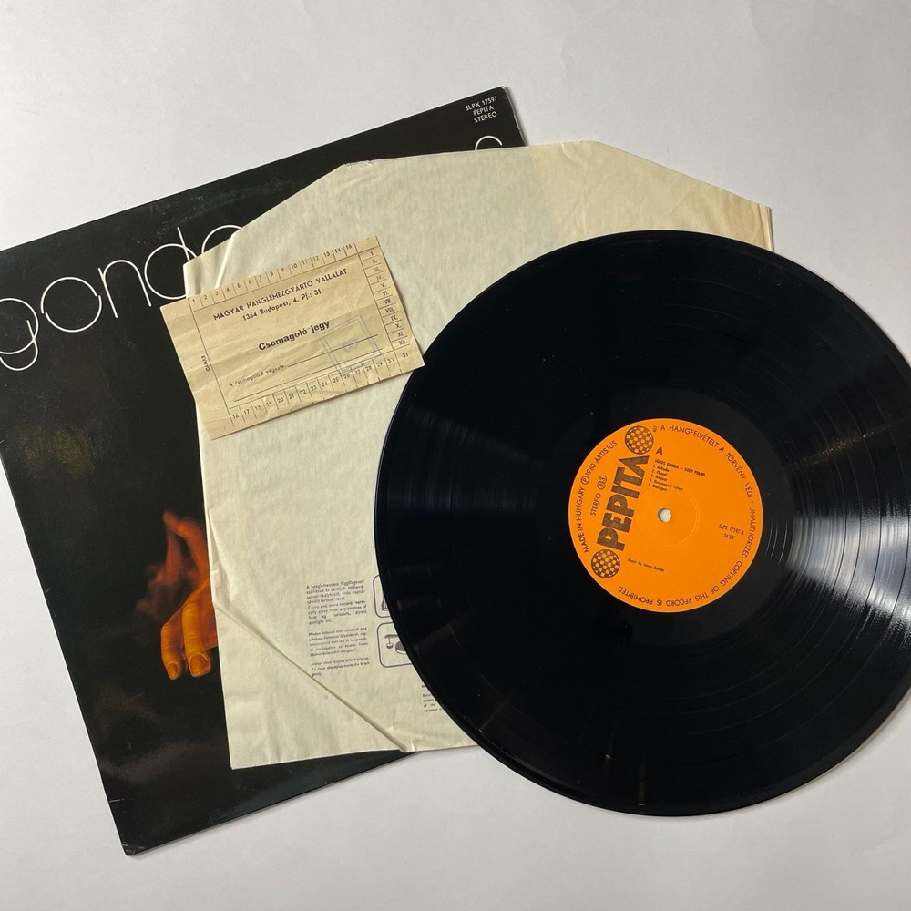 Винтажная виниловая пластинка LP Gonda Janos Vonzasok Es Valasztasok (Венгрия 1980)