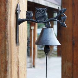 Iron Garden Колокольчик дверной "Сычи"