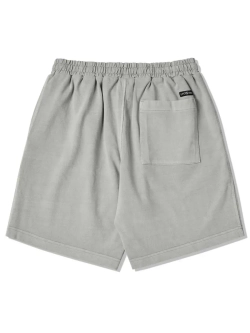 Базовые пигментные шорты с принтом логотипа