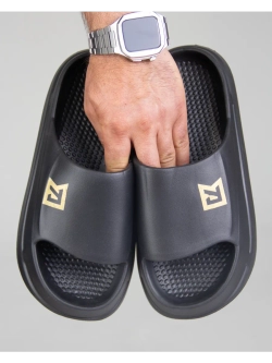 Спортивные открытые тапочки из EVA на высокой подошве