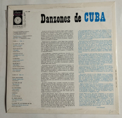 Винтажная виниловая пластинка LP Orquesta Rodrigo Prats, Orquesta Antonio Maria Romeu, Barbarito Diez Danzones De Cuba (Куба 1974)