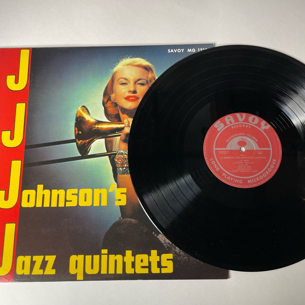 Винтажная виниловая пластинка LP J.J. Johnson's Jazz Quintets (Japan 1993) (No Obi) Audubon