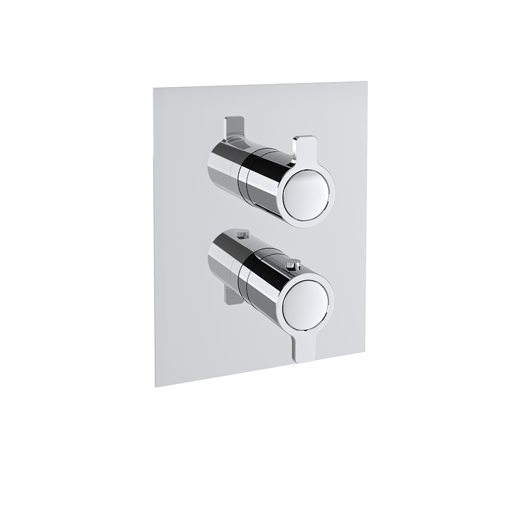 Встраиваемый термостатический смеситель для душа на 2 выхода BLAUTHERM 948722KS