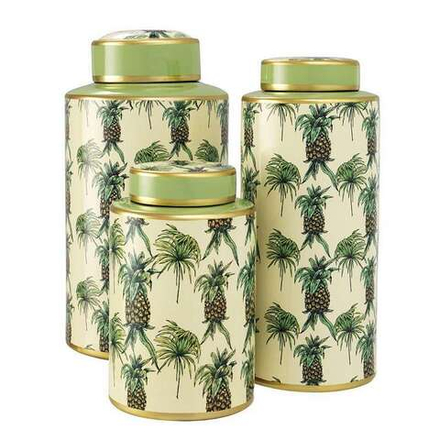 Вазы Jar Pineapple set of 3 112536