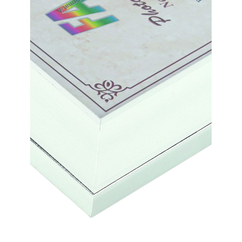 FA Пластик Галерея белое серебро 21х30 | FA фототовары