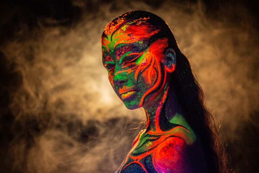 Индивидуальное занятие "Креативный макияж с элементами боди-арта"